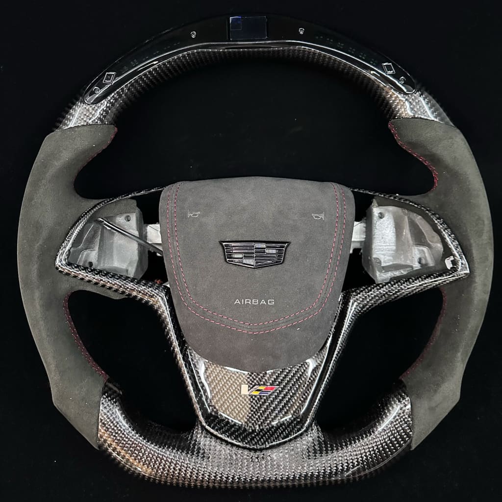 2013 + Cadillac Ats/Cts Carbon Fiber Steering Wheel Steering Wheel