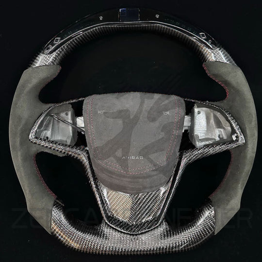 2013-2019 Cadillac ATS/CTS Carbon Fiber Steering Wheel - Steering Wheels