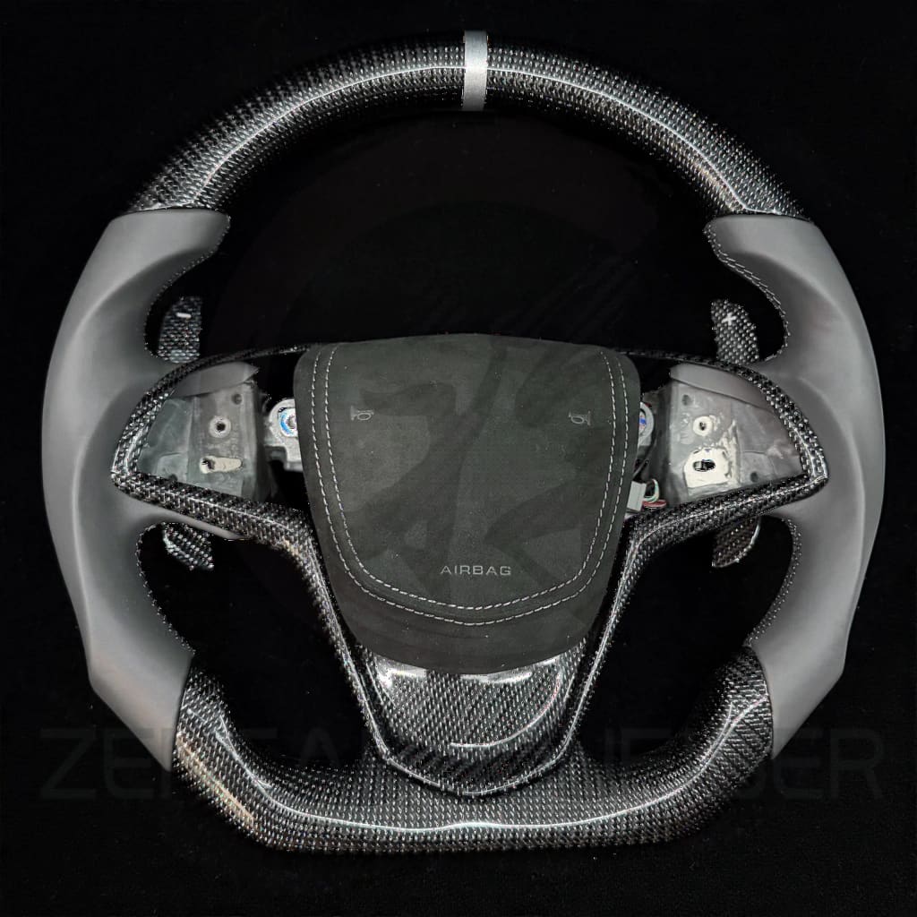 2013-2019 Cadillac ATS/CTS Carbon Fiber Steering Wheel - Steering Wheels