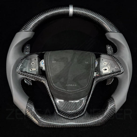 2013-2019 Cadillac ATS/CTS Carbon Fiber Steering Wheel - Steering Wheels