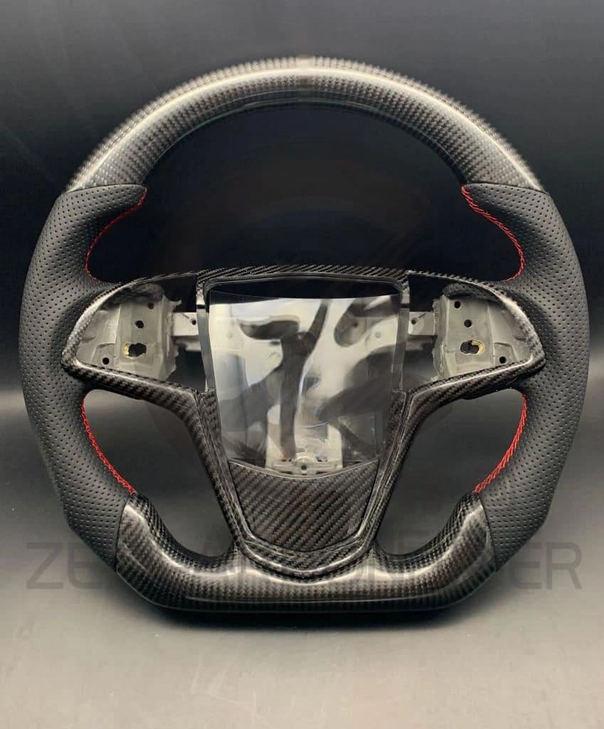 2013-2019 Cadillac ATS/CTS Carbon Fiber Steering Wheel - Steering Wheels