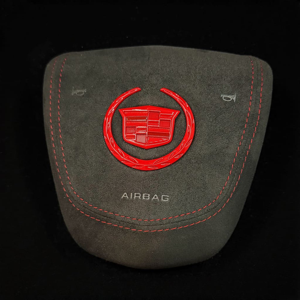 2013-2019 Cadillac ATS/CTS Custom Airbag Cover Old Cadillac Emblem airbag cover