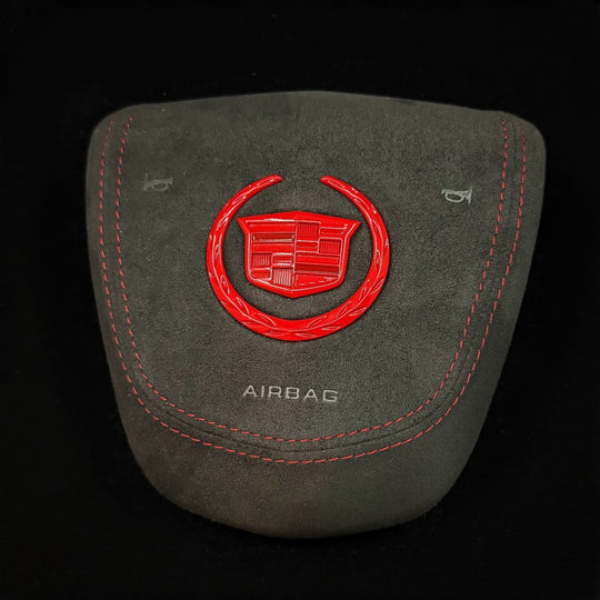 2013-2019 Cadillac ATS/CTS Custom Airbag Cover Old Cadillac Emblem airbag cover
