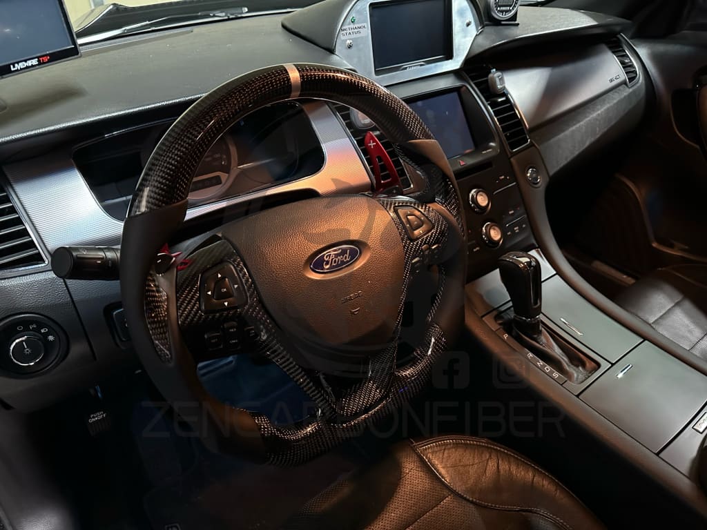 2013-2019 Ford Taurus Carbon Fiber Steering Wheel Steering Wheel