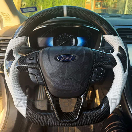 2013-2020 Ford Fusion/Edge Carbon Fiber Steering Wheel Steering Wheels