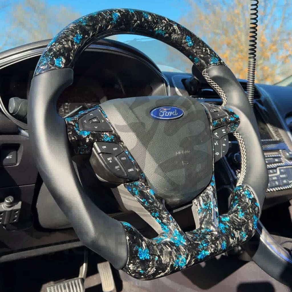 2013-2020 Ford Fusion/Edge Carbon Fiber Steering Wheel Steering Wheels