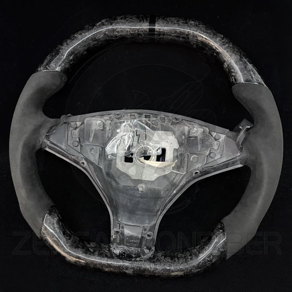 2013-2020 Tesla Model S/X Carbon Fiber Steering Wheel - Steering Wheels