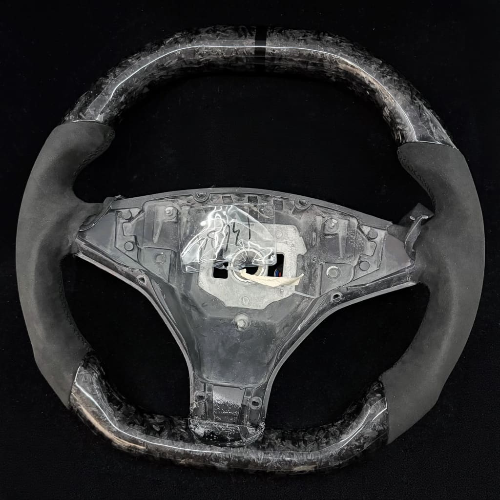 2013-2020 Tesla Model S/X Carbon Fiber Steering Wheel - Steering Wheels