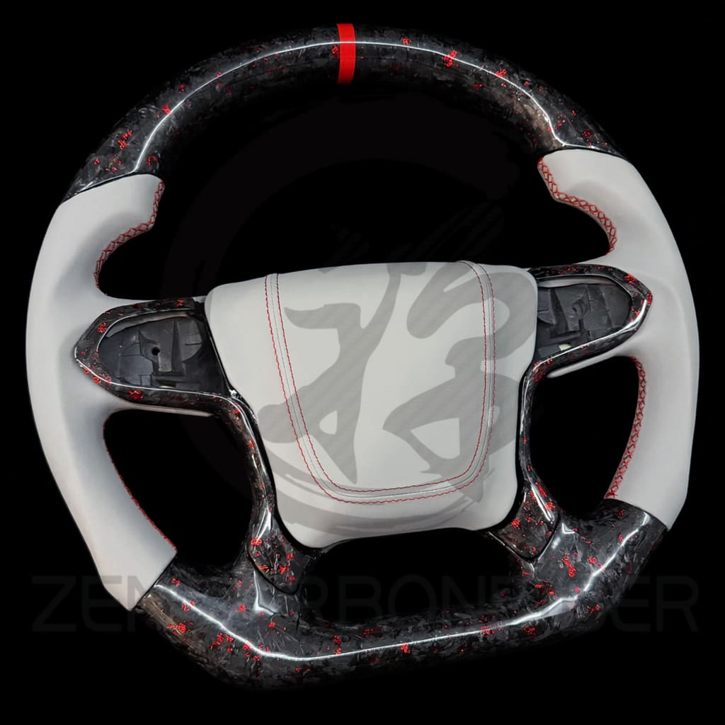 2014-2018 Chevrolet Silverado/Suburban/Tahoe Carbon Fiber Steering Wheel - Steering Wheels