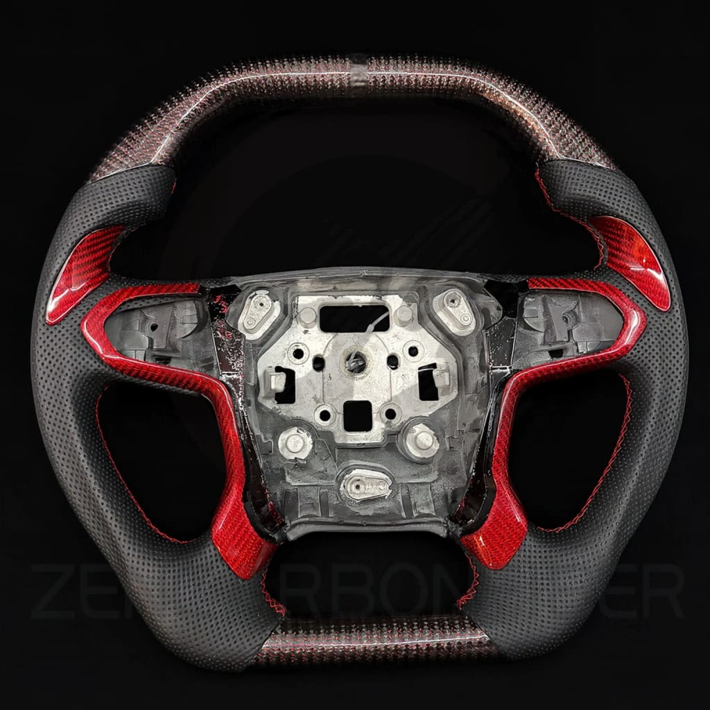 2014-2018 Chevrolet Silverado/Suburban/Tahoe Carbon Fiber Steering Wheel - Steering Wheels