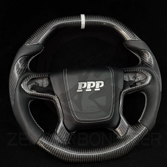 2014-2018 Chevrolet Silverado/Suburban/Tahoe Carbon Fiber Steering Wheel - Steering Wheels