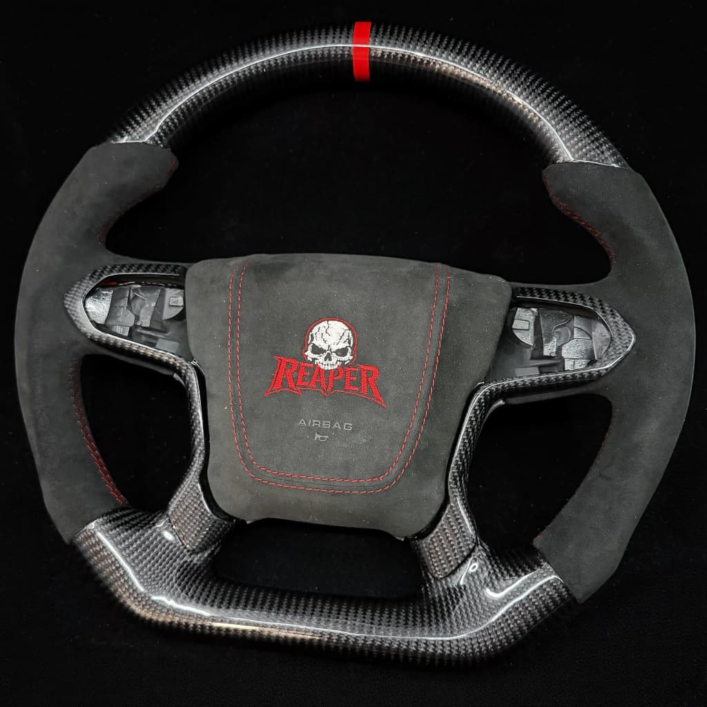 2014-2018 Chevrolet Silverado/Suburban/Tahoe Carbon Fiber Steering Wheel - Steering Wheels