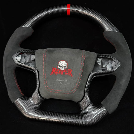 2014-2018 Chevrolet Silverado/Suburban/Tahoe Carbon Fiber Steering Wheel - Steering Wheels