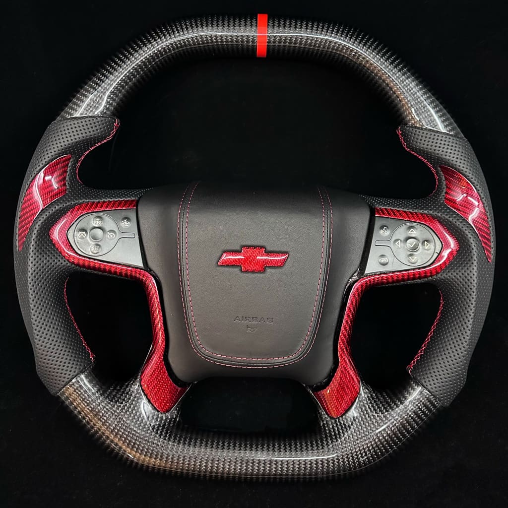 2014-2018 Chevrolet Silverado/Tahoe Carbon Fiber Steering Wheel Steering Wheels