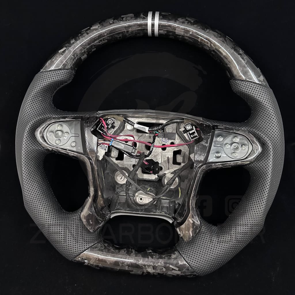 2014-2018 Chevrolet Silverado/Tahoe Carbon Fiber Steering Wheel