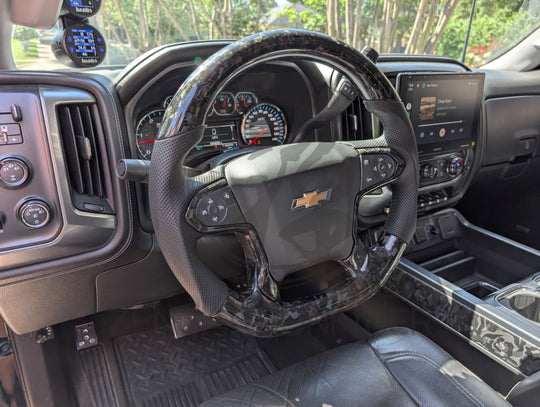 2014-2018 Chevrolet Silverado/Tahoe Carbon Fiber Steering Wheel Steering Wheels