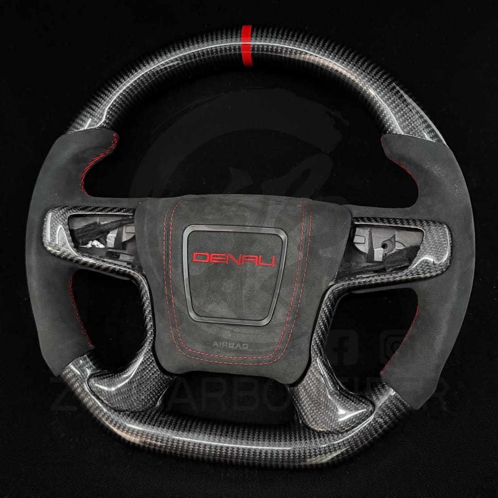 2014-2018 GMC Sierra Carbon Fiber Steering Wheel - Steering Wheels