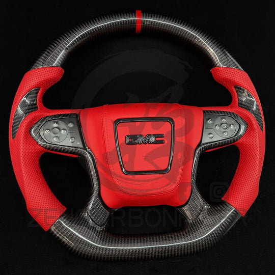2014-2018 GMC Sierra Carbon Fiber Steering Wheel - Steering Wheels