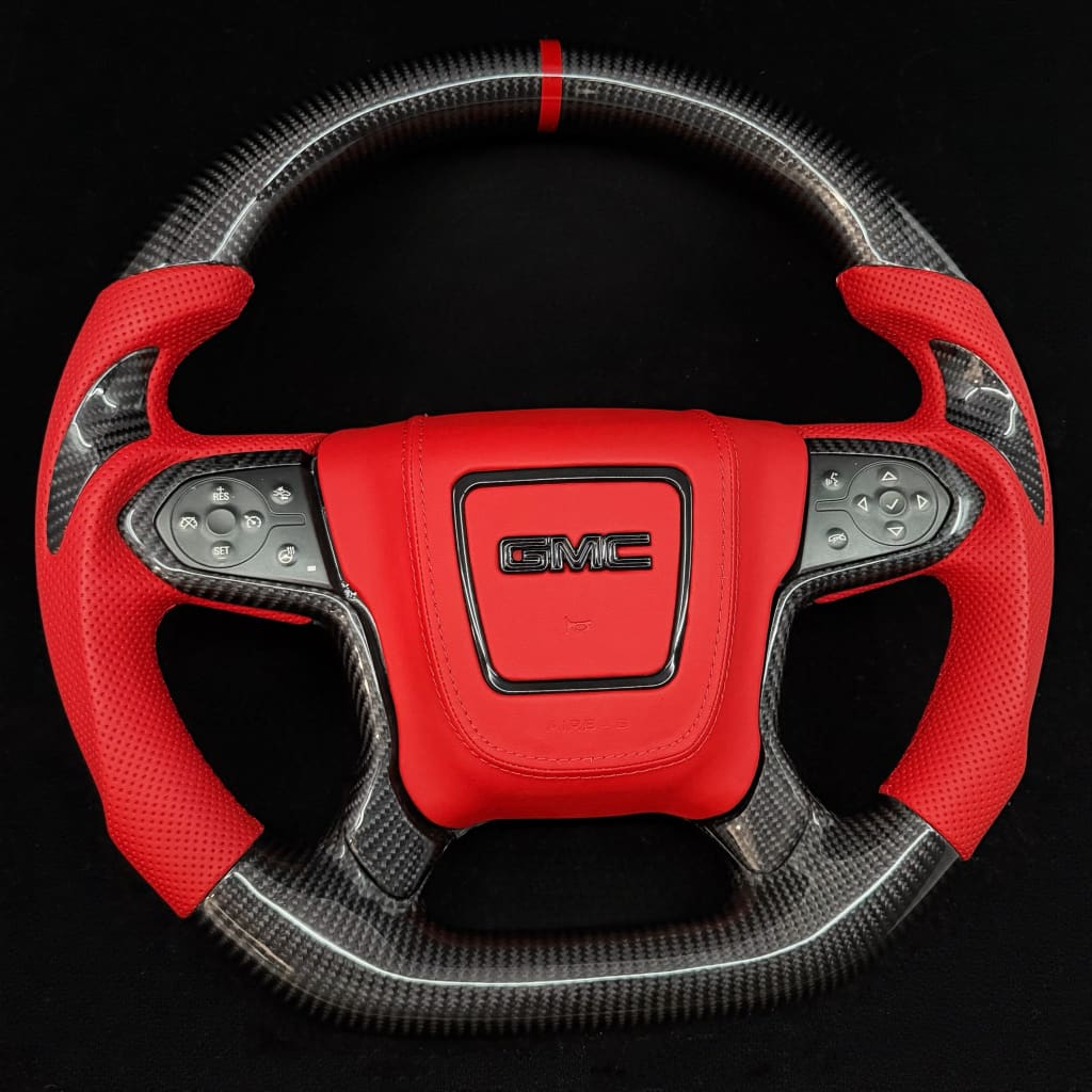 2014-2018 GMC Sierra Carbon Fiber Steering Wheel - Steering Wheels