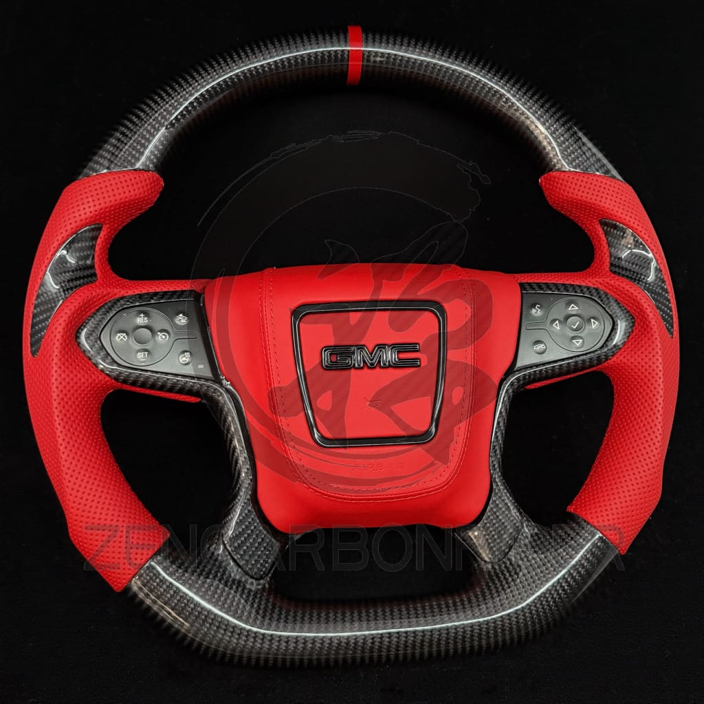 2014-2018 GMC Sierra Carbon Fiber Steering Wheel - Steering Wheels