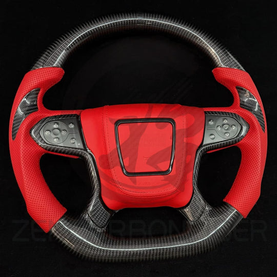 2014-2018 GMC Sierra Carbon Fiber Steering Wheel - Steering Wheels