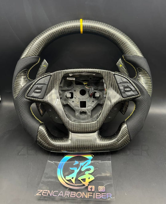 2014-2019 Chevrolet C7 Corvette Carbon Fiber Steering Wheel