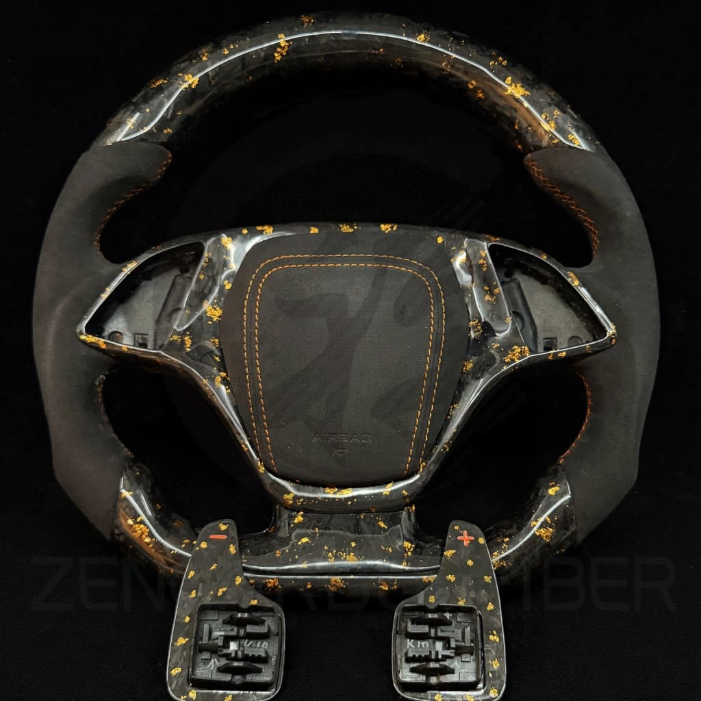 2014-2019 Chevrolet C7 Corvette Carbon Fiber Steering Wheel - Steering Wheels
