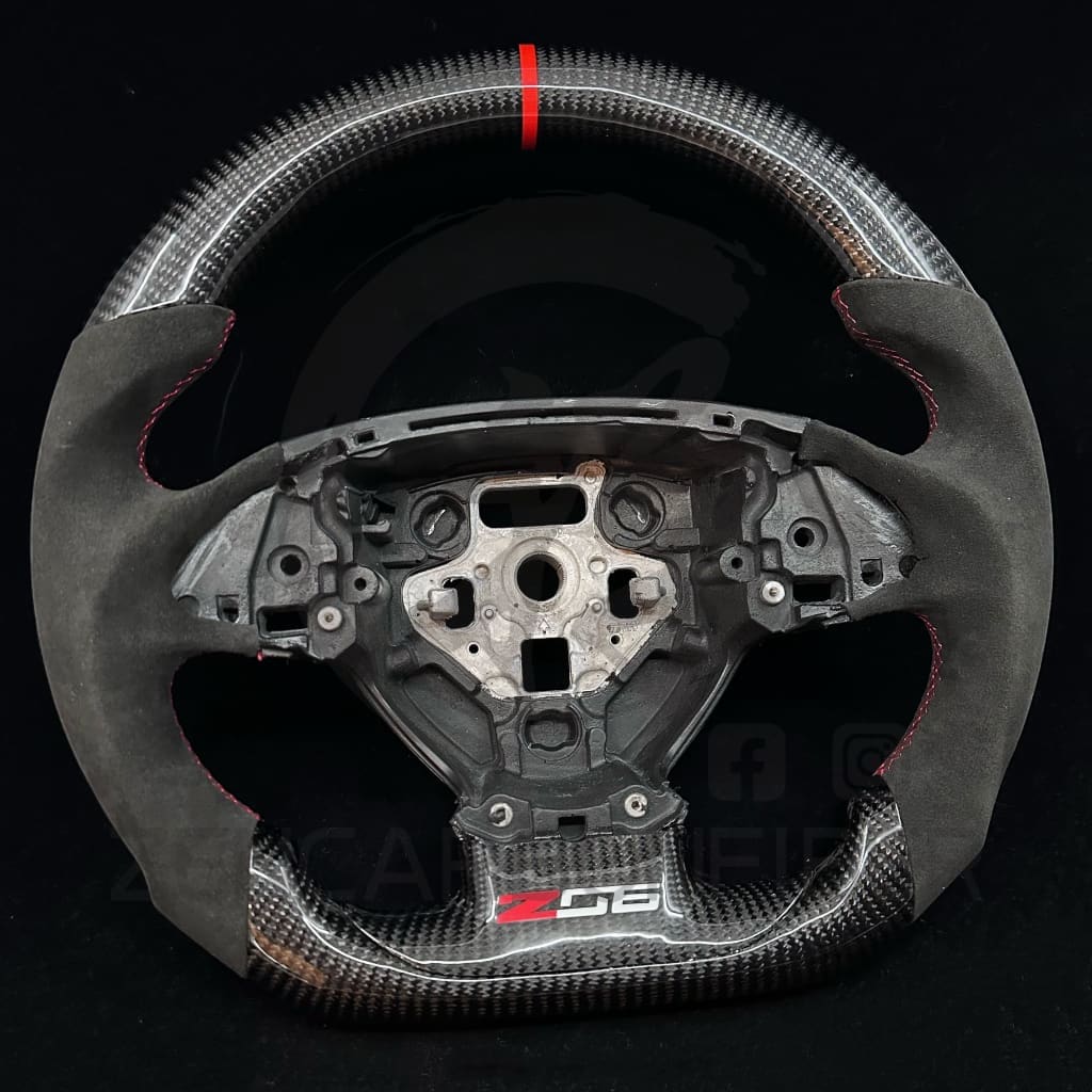 2014-2019 Chevrolet C7 Corvette Carbon Fiber Steering Wheel Steering Wheels