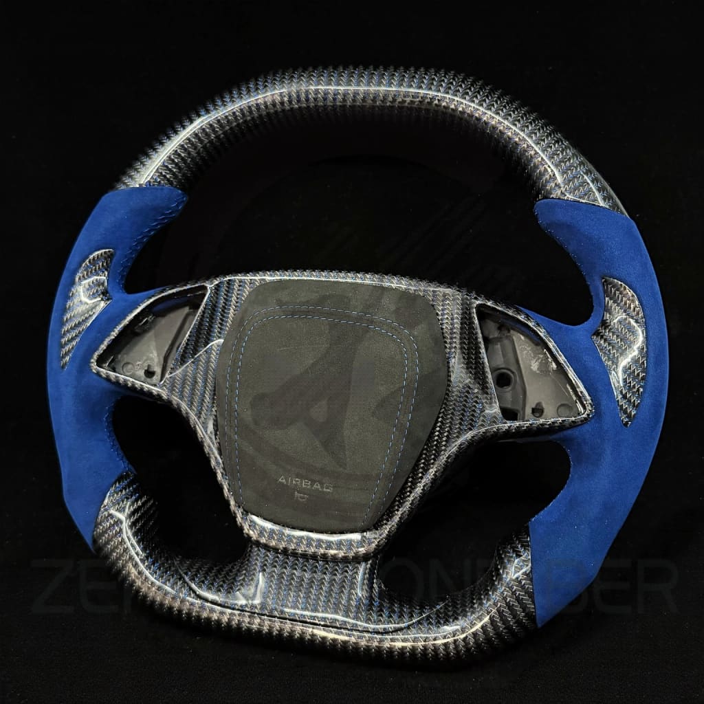 2014-2019 Chevrolet C7 Corvette Carbon Fiber Steering Wheel - Steering Wheels