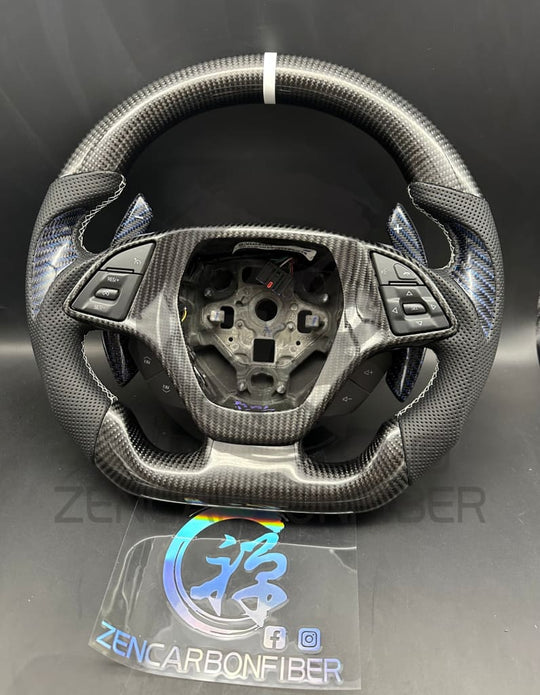 2014-2019 Chevrolet C7 Corvette Carbon Fiber Steering Wheel