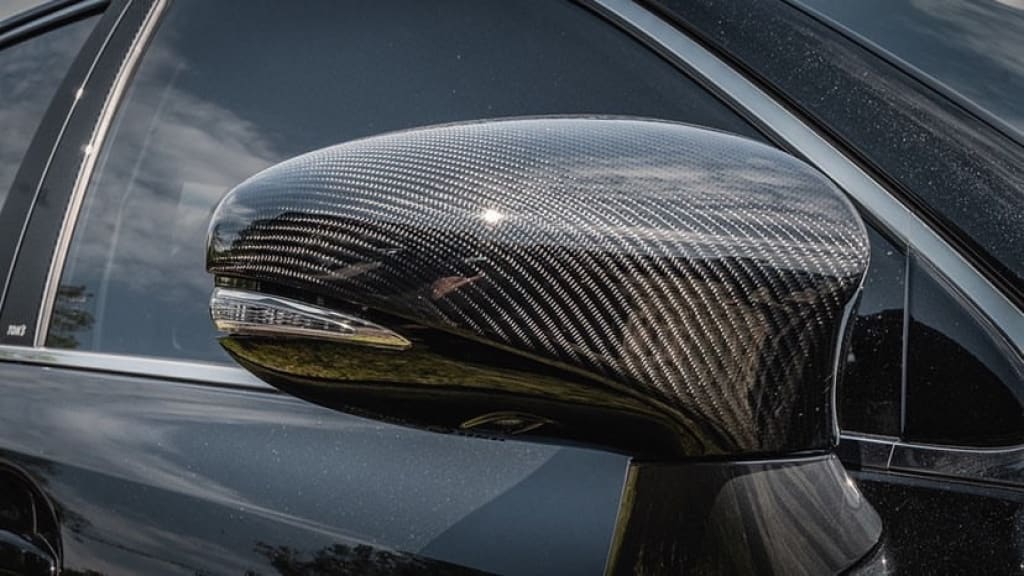 2014-2020 Lexus IS/GS/RC Carbon Fiber Mirror Cap Replacements