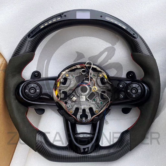 2014-2021 Mini Cooper F-series Carbon Fiber Steering Wheel - Steering Wheels