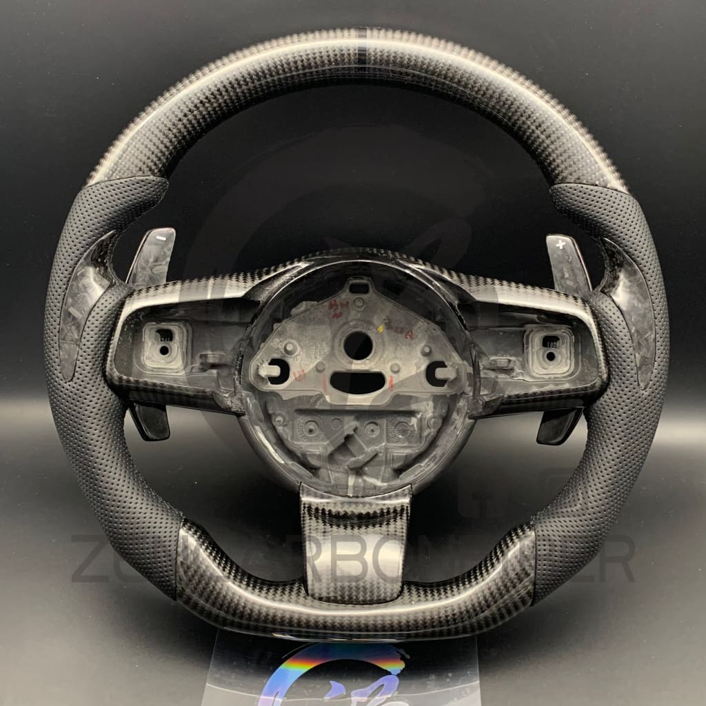 2014-2024 Jaguar F-Type Carbon Fiber Steering Wheel