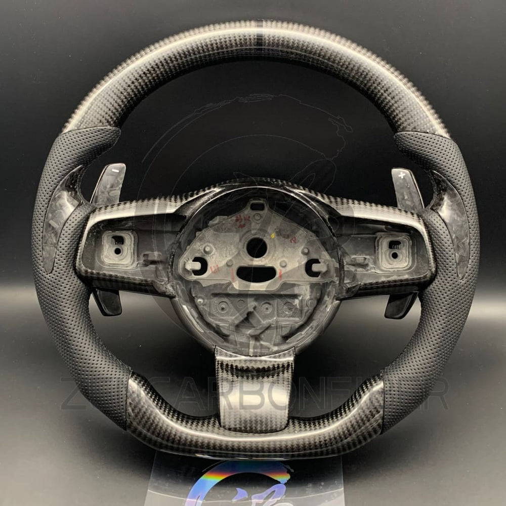 2014-2024 Jaguar F-Type Carbon Fiber Steering Wheel