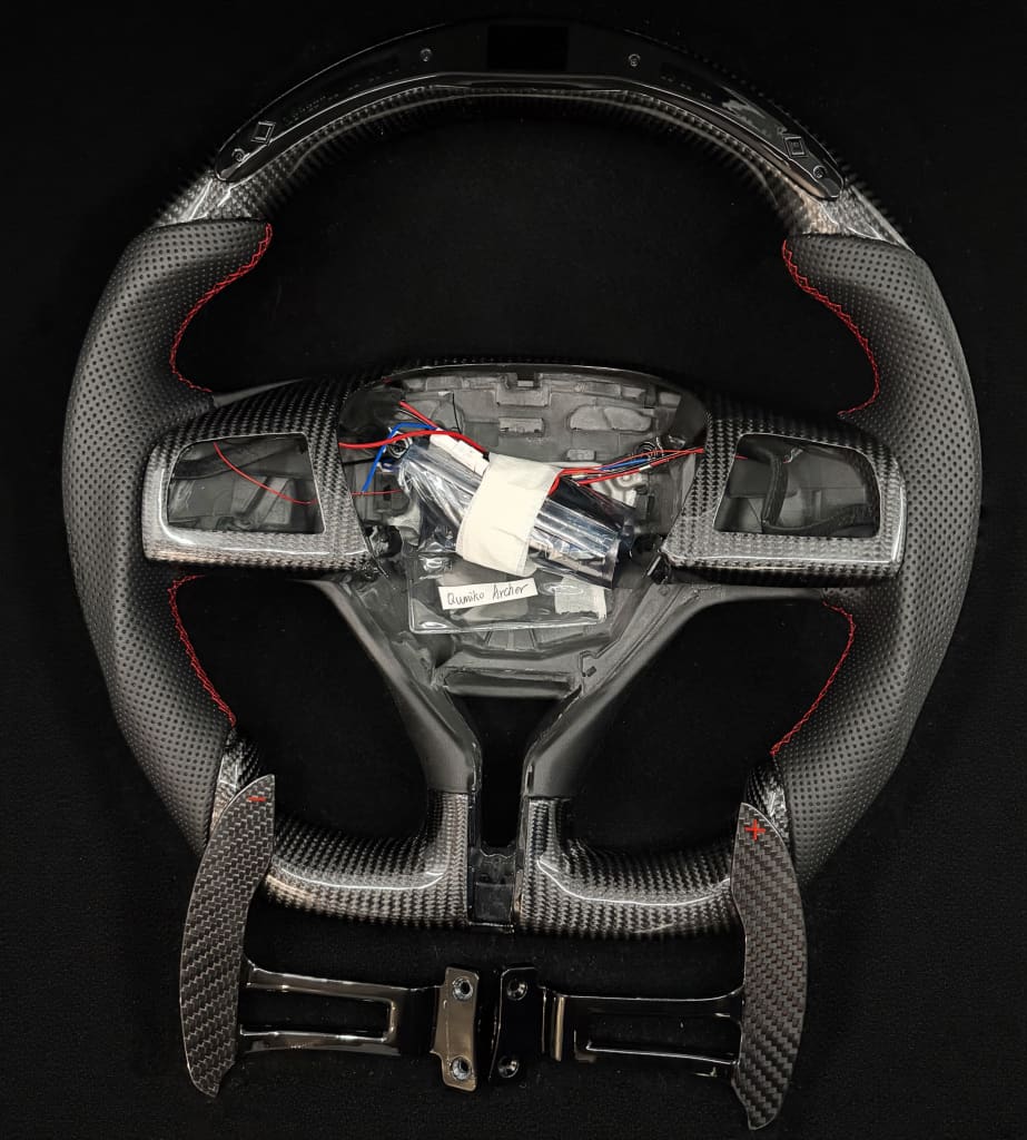2014-2024 Maserati Ghibli Carbon Fiber Steering Wheel - Steering Wheels