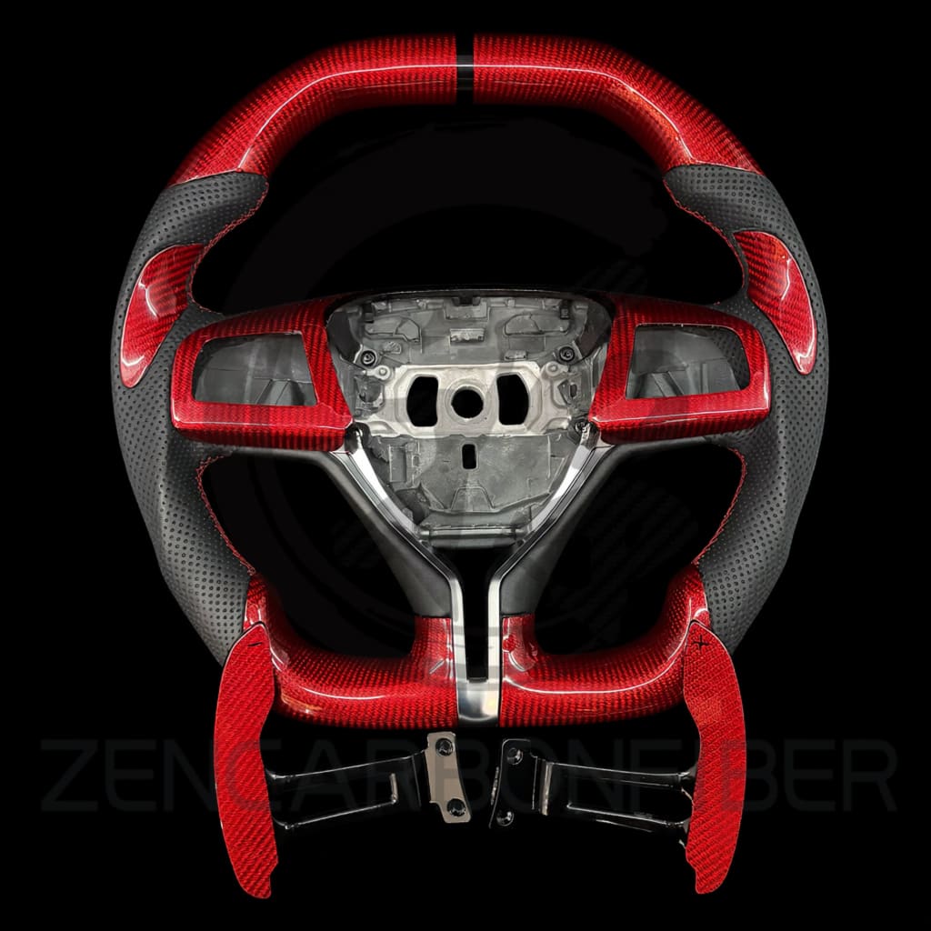2014-2024 Maserati Ghibli/Levante Carbon Fiber Steering Wheel - Steering Wheels