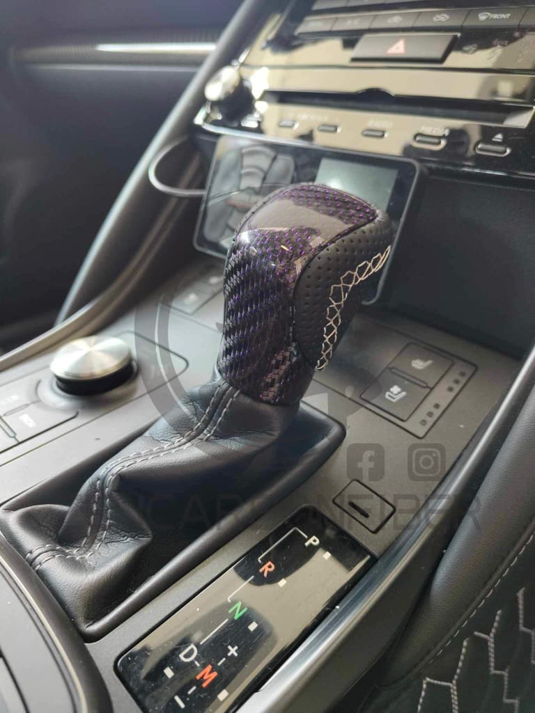 2014 + Lexus 3Is/4Is/Gs/Rc Custom Carbon Fiber Shift Knob Vehicle Parts & Accessories