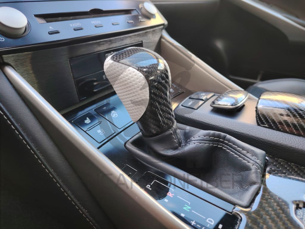 lexus is gear knob 2014+ Lexus Carbon Fiber Shift Knob