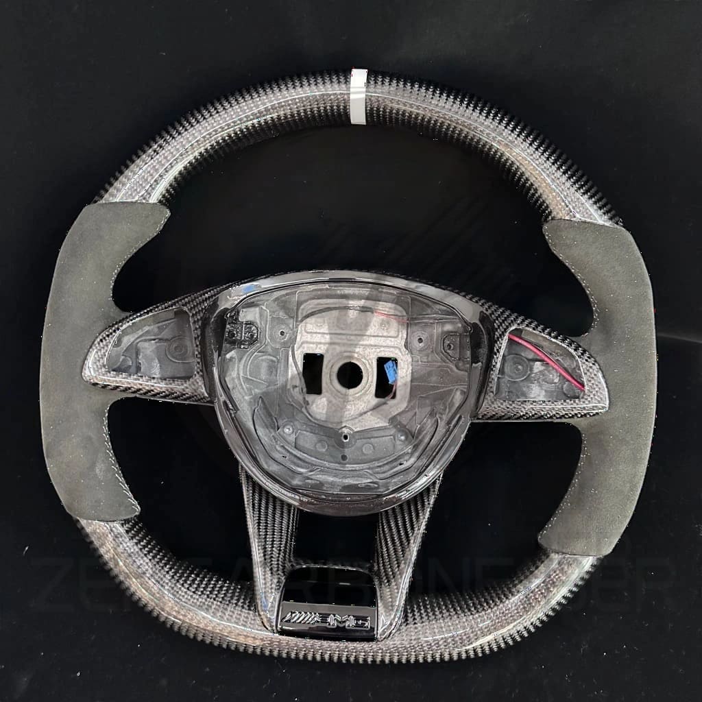 Mercedes Custom Carbon Fiber Steering Wheel
