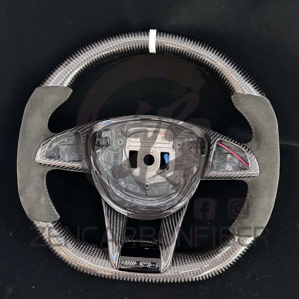 Mercedes Custom Carbon Fiber Steering Wheel