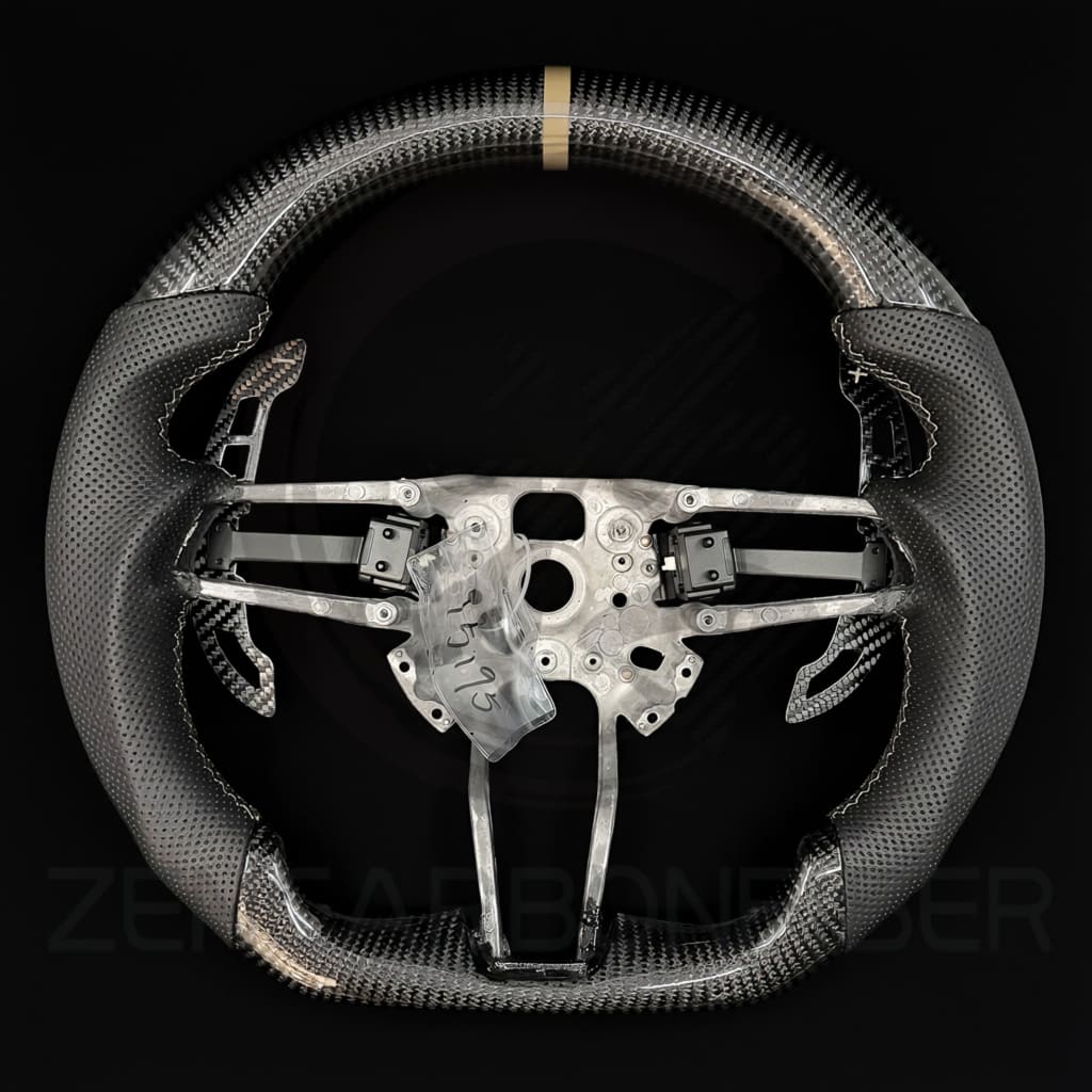 2015-2018 Porsche Carbon Fiber Steering Wheel - Steering Wheels