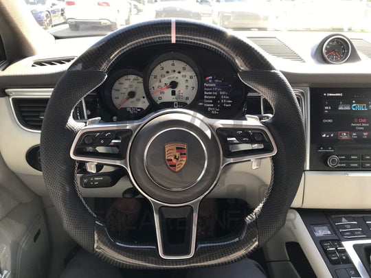 2015-2018 Porsche Carbon Fiber Steering Wheel