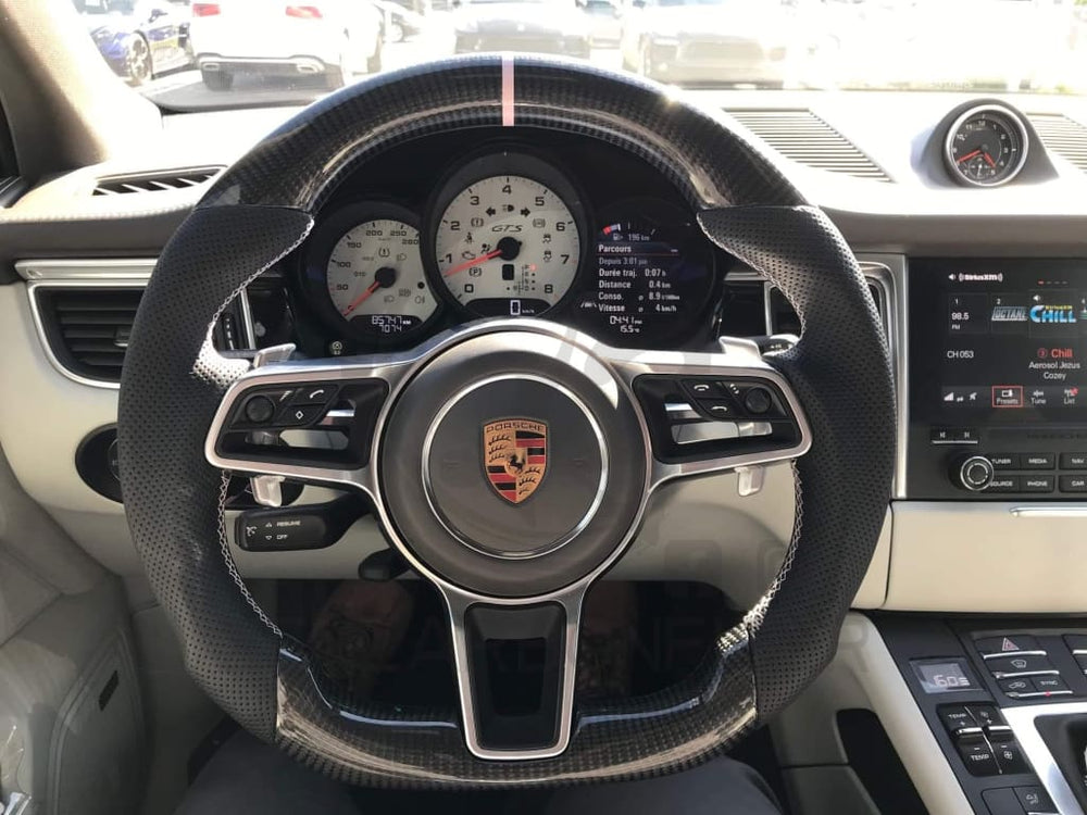 2015-2018 Porsche Carbon Fiber Steering Wheel