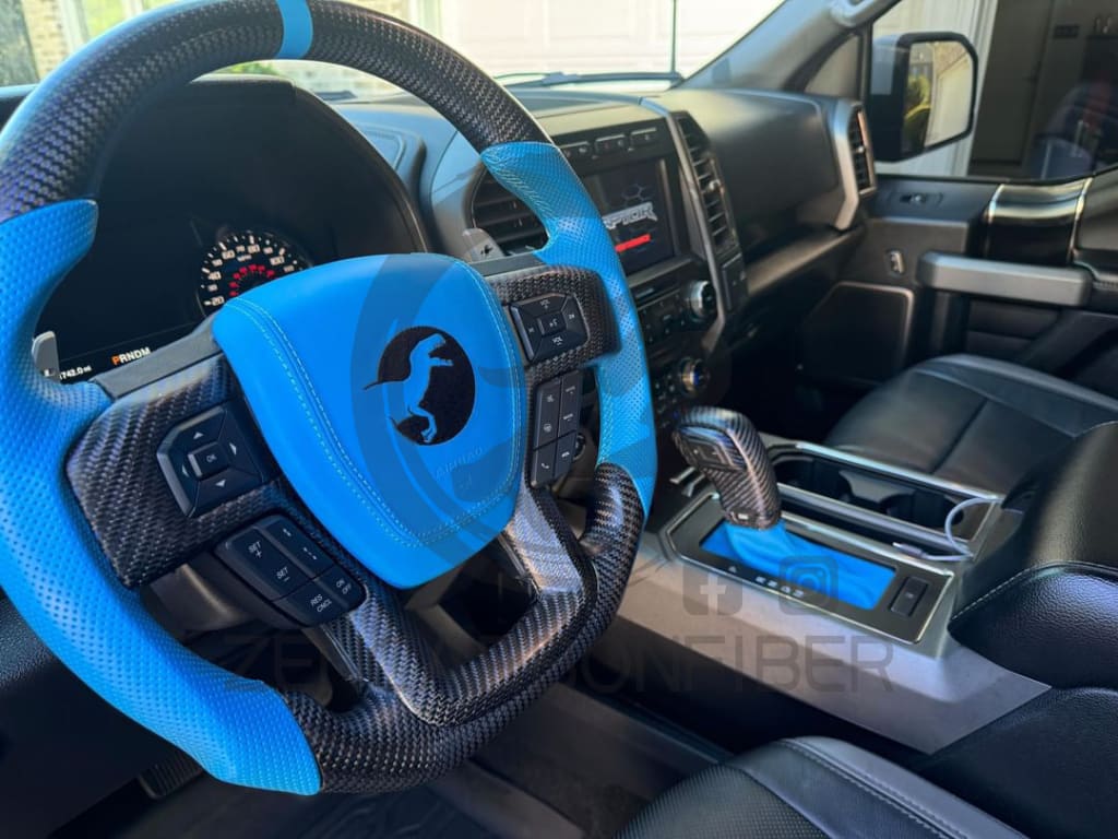 2015-2020 Ford F150/Raptor Carbon Fiber Gear Shift Handle