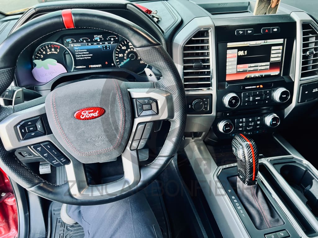 2015-2020 Ford F150/Raptor Carbon Fiber Gear Shift Handle