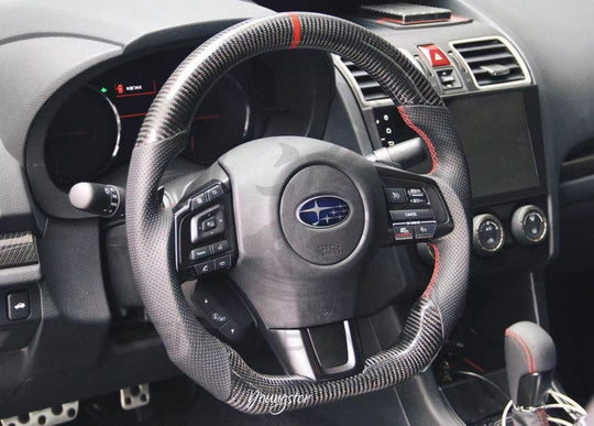 2015-2021 Subaru Wrx/Sti Carbon Fiber Steering Wheel