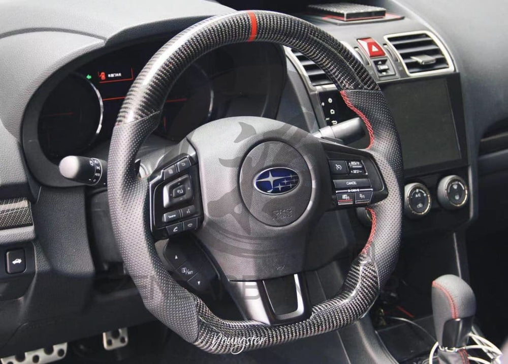 2015-2021 Subaru Wrx/Sti Carbon Fiber Steering Wheel