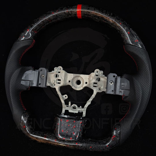 2015-2021 Subaru WRX/STI Carbon Fiber Steering Wheel Steering Wheels