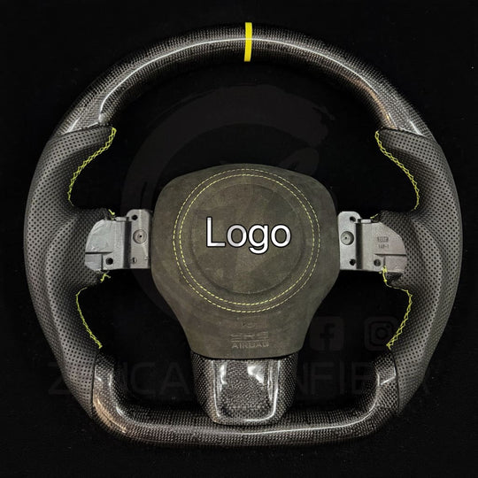 2015-2021 Subaru WRX/STI Carbon Fiber Steering Wheel Steering Wheels