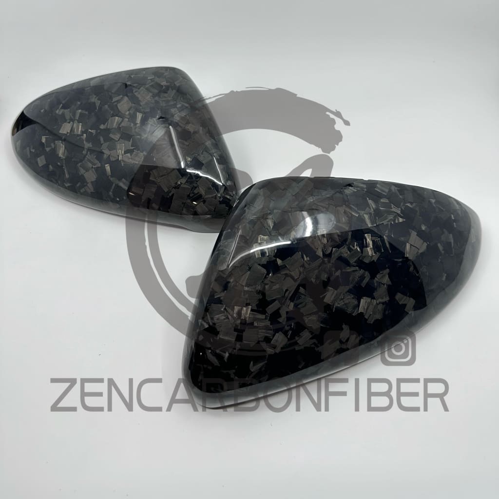2015-2021 Volkswagen/VW Golf MK7 GTI/R/Jetta GLI Carbon Fiber Mirror Caps Replacements Forged carbon fiber / Golf